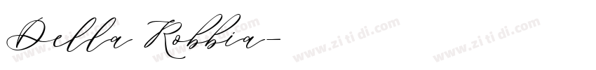 Della Robbia字体转换